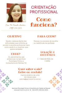 ORIENTA&Ccedil;&Atilde;O VOCACIONAL