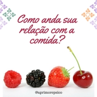 Voc&ecirc; come o que voc&ecirc; &eacute;!